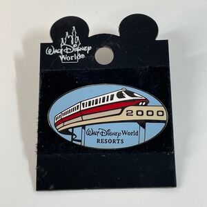 Disney Monorail Pin Walt Disney World Resorts 2000 Millennium Train Vintage